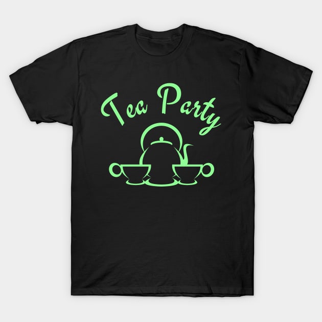 Tea Party T-Shirt by FromBerlinGift